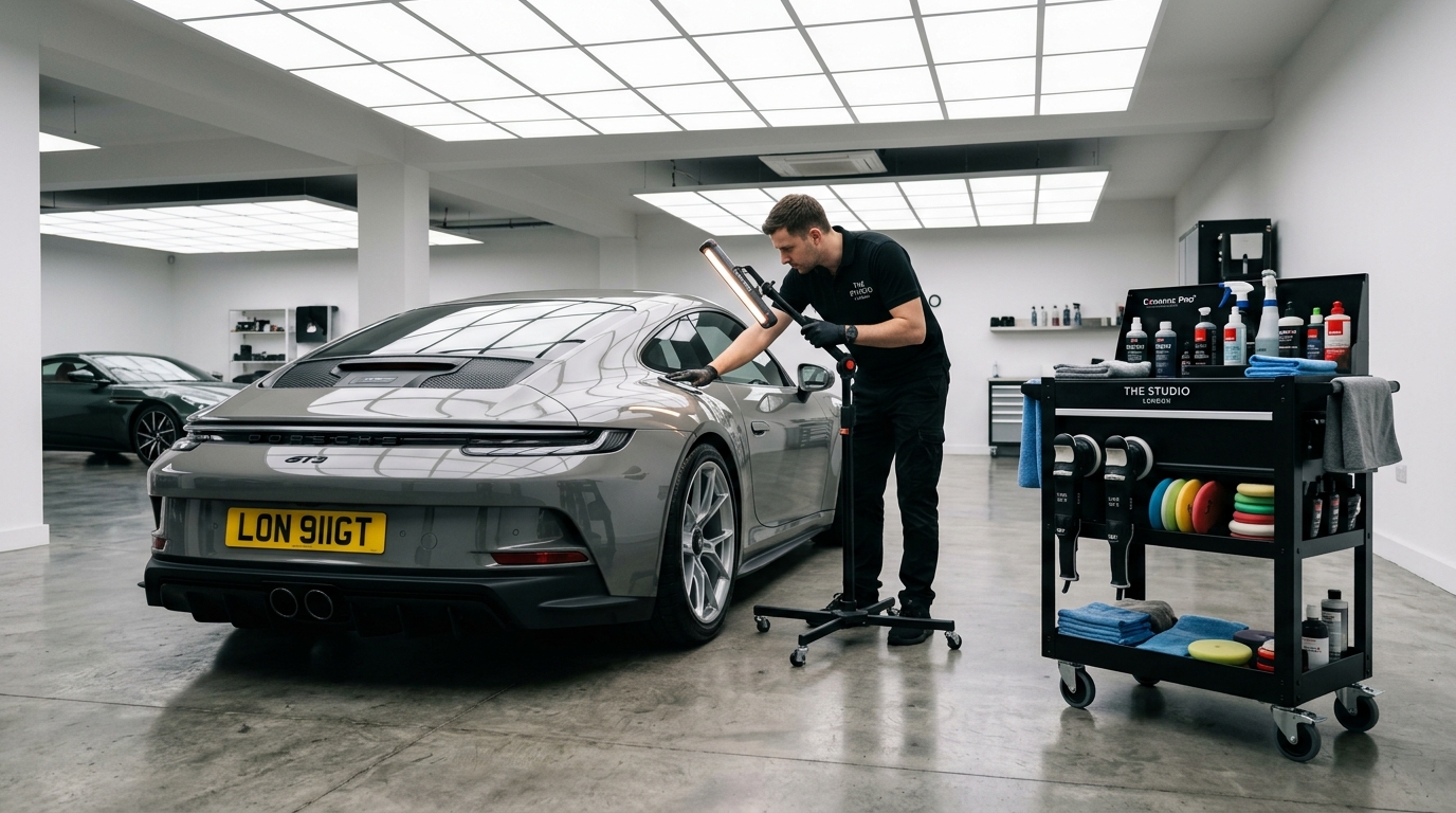 Noble Detailing Master Technician in Cleanroom Studio